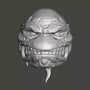 Raphael Teenage Mutant Ninja Turtle TMNT custom head for action figures