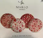 S/4 Williams Sonoma Marlo Thomas Dinner Plates MOTHER'S DAY in Box~ WS SOLD OUT