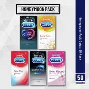 Honeymoon Pack - Durex Condoms - 50