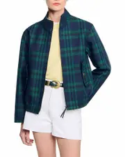Sandro Checked Jacket