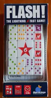 FLASH THE LIGHTNING FAST GAME - DICE - NEW, BOX OPEN - COMPLETE - PLEASE READ