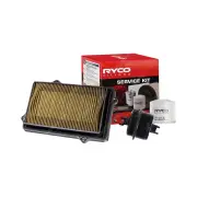 Ryco Oil Air Fuel Filter Service Kit for Honda Integra DA SX 4cyl 1.6L Petrol