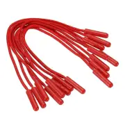 Zipper Pulls Extension Handle Cord, 20 Pack Plastic Puller Extender, Red