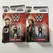 Set Of 2 WWE Nano Metalfigs Kevin Owen’s And AJ Styles