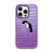 iPhone 16 Pro Impact Case MagSafe Compatible Love Stripe