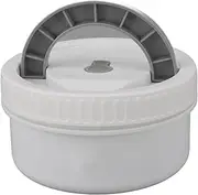 316 Stainless Steel Insulated Lunch Box Portable Sealed Container for Kids Adults Offices Schools Picnics for 470ml Stainless Steel Material (White)