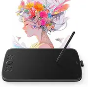 UGEE M908 Graphics Drawing Tablet,10X6.25 Inches Digital Drawing Tablet with 8 Hot Keys 8192 Levels Pen Compatible with Chromebook, Linux, Windows 7/8/10/11, macOS 10.10 (M908)