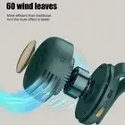 Portable Clip Cooling Fan Usb Rechargeable Mini Clip Fan Neck Waist Fan Ad SLK