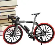 Racing Cycle Model | Alloy Finger Road Cycle Model - 1:8 Scale, Home Decoration Desktop Ornament, Vehicle Collectibles for Cycling Lovers