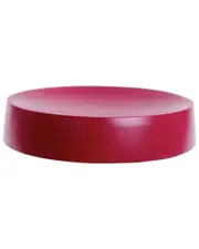 Nameeks Ruby Red Round Free Standing Soap Dish