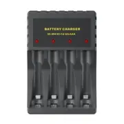 Efficient USB Powered Battery Charger for AA 3A Battery Types Charging Hubs
