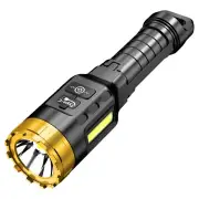 BIKIGHT 885 LED+COB 500m Long Range Strong ABS Housing Flashlight With COB Side Light Type-C USB Rechargeable Portable L