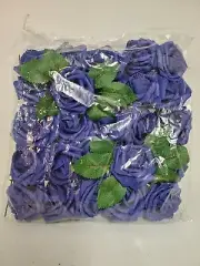 NEW Febou Artificial Flowers, 25pcs Real Touch Artificial Foam long Stem Roses