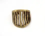 Adjustable Ring Antique Bronze Plated brass (18mm 8US inner size) 2595 ring21