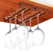 10 Inch Under Cabinet Wine Glass Rack Stemware Holder Glass Storage Hanger Or...