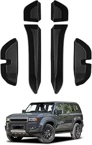 6PCS Front and Rear Row Door Side Storage Box Tray Fit for Toyota Prado 250 Series 2024-2025 Organizer Accessories