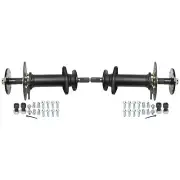 810mm Rear Differential Axle 25mm Shaft Assembly Go Kart Drift Cart ATV E Bike