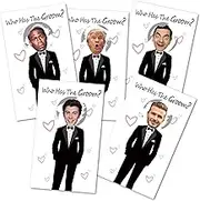 Cute Bridal Shower Games - Scratch Off Bridal Shower Game.Funny Bachelorette Party Games - Who Has The Groom - 33 Sheets
