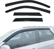 AUSGO Weathershields Compatible with Ford Territory 2004-2016, Luxury Weather Shields Window Visors Wind Deflectors Sun Rain Guard 4PCS Set