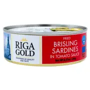 Fried Brisling Sardines in Tomato Sauce 8.47Oz Can