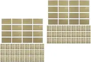 2sets Valentine DIY Scratch Cards Scratch Off Sticker Sheets for Wedding Games Party Prizes Special Occasions 200pcs*2