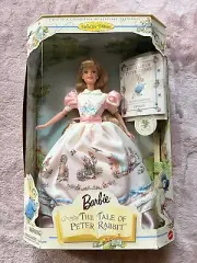 Mattel The Tale of Peter Rabbit Barbie Doll 19360 -New In Box! immaculate box