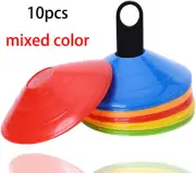10/15/20/25Pcs Agility Disc Cone Set Multi Sport Training Space Cones with Plast