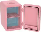 Mini Fridge for Skin Care, 8 Liter Portable Small Fridge with Mirror, Hot or Col