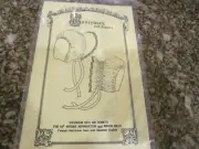 *Fancywork and Fashion VICTORIAN HATS AND BONNETS Pattern 18" DOLL
