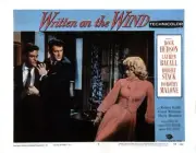 Written On The Wind Lobby Card Robert Stack Rock Hudson Doroth- 1956 Old Photo