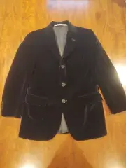 Hickey Freeman His First Black Velvet Blazer / Dinner Jacket - New!