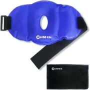 Knee Ice Pack Wrap for Injuries, Reusable Cold Compress Gel Pack Support for Kne