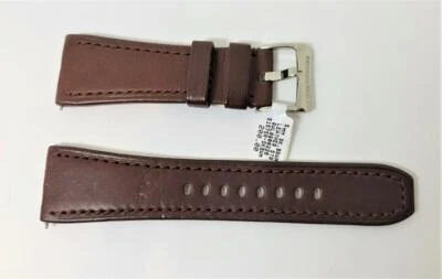 New RAYMOND WEIL Don Giovanni 26 x 20 mm Brown Leather Watch Band
