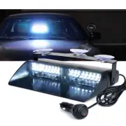 Xprite 16LED Strobe Light Interior Dash Flash Emergency Warning Windshield White