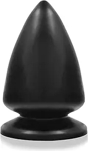 Si Novelties Butt Plug, Black, XX-Large, 50.4 Ounce