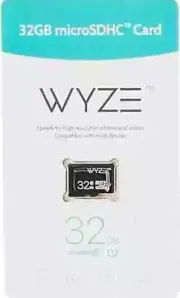 NEW OEM WYZE 32GB microSDXC Card Expandable Storage Class 10 micro SD Black