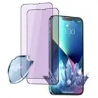 2PCS For iPhone 14 Pro Max 13 12 Anti-Blue Light Screen Protector Tempered Glass