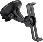 EKIND Car Windscreen Windshield Suction Cup Mount Holder Cradle Compatible for GPS Garmin Nuvi 12xx 13xx Series(1200 1210 1240 1250 1260 1260t 1300 1350 1350t 1360 1370 1370t 1390 1390t) Black