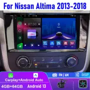 10''For Nissan Altima 2013-18 Car Radio Apple Carplay Android Auto Head Unit GPS