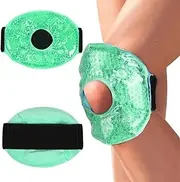 Knee Cold Pack,Gel Beads Knee Cold Pack for Injury, Reusable Soft Gel Freeze Knee Wrap, Ice Packs for Knee Surgery, Joint Pain, Arthrit and Chronchron Pain, Relief Swelling, Bruises（2 PCS）