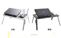 在飛比找Yahoo!奇摩拍賣優惠-下殺-雪狐多功能折疊電腦桌床上桌散熱座筆電桌NB桌雙散熱風扇