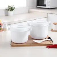 在飛比找ETMall東森購物網優惠-微波爐蒸籠專用器皿加熱容器隔水碗蒸饅頭米飯家用煮飯鍋飯煲蒸盒