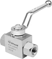 Non Rust 1/4 Inch BSP Hydraulic Ball Valve with Handle 7250PSI Leak Proof, Heavy Duty High Pressure Ball Valve for Pressure Washer Pump Parts Shut Off Valve for Hydraulic Tooling and Equipment