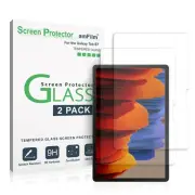 amFilm Samsung Galaxy Tab S7 (2020) Tempered Glass Screen Protector Film (2 PK)