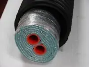1" 200' Insulated Outdoor Furnace Oxygen Barrier 5 Wrap Pex-Al-Pex Pipe