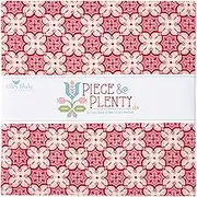 Lori Holt Piece & Plenty 10" Stacker 42 10-inch Squares Layer Cake Riley Blake Designs 10-15870-42