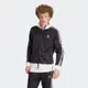 adidas 外套 男款 運動立領外套 三葉草 BECKENBAUER TT 黑白 II5763