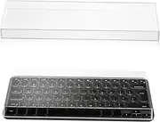 CAXUSD Acrylic Keyboard Protector Cover for Key Keyboards Transparent Easy Installation Precise Fit Versatile Use Present for Friends and Family