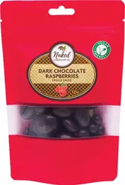 Freeze Dried Dark Chocolate (Raspberries) - 125g