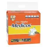在飛比找遠傳friDay購物優惠-安爽Medicos 全功能成人紙尿褲 M-L號 (20片x6
